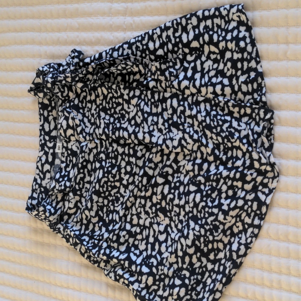 BP wrap cotton skirt